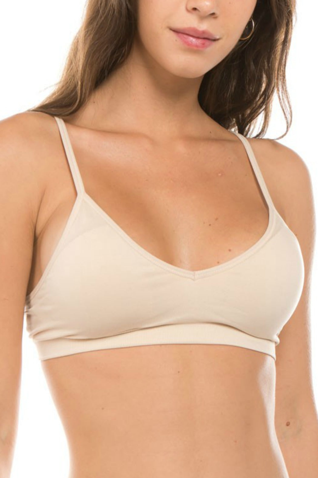 V Front Bra