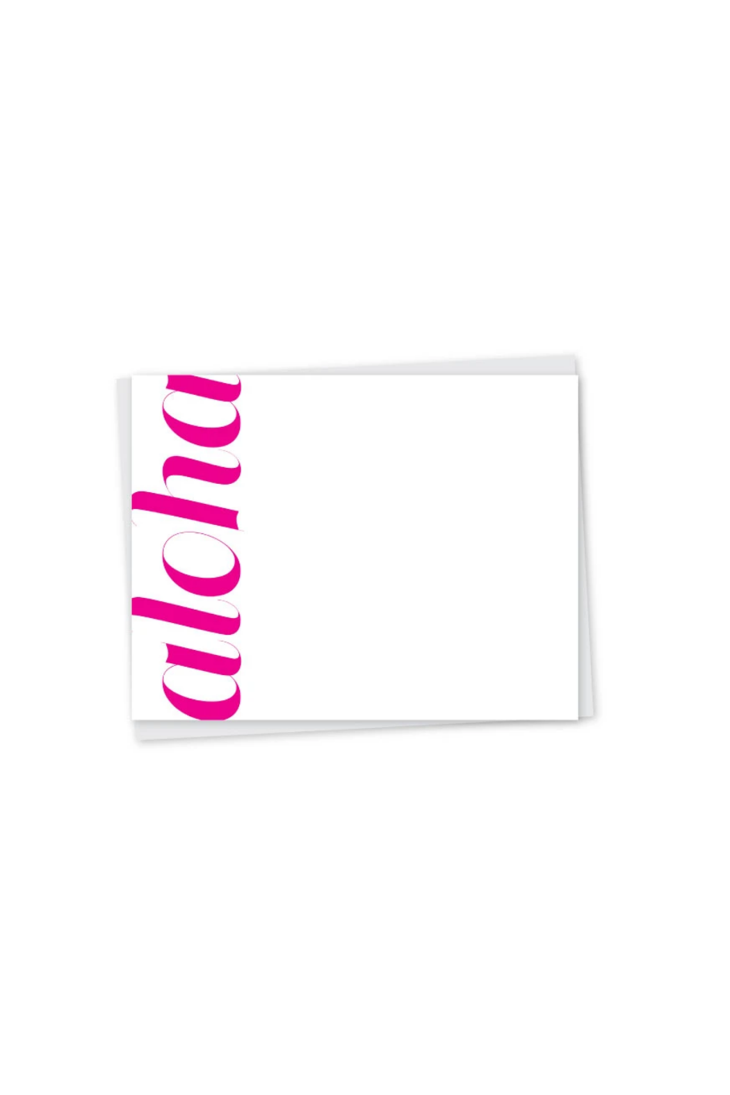 Aloha Letterpress Note Cards - Set of 6
