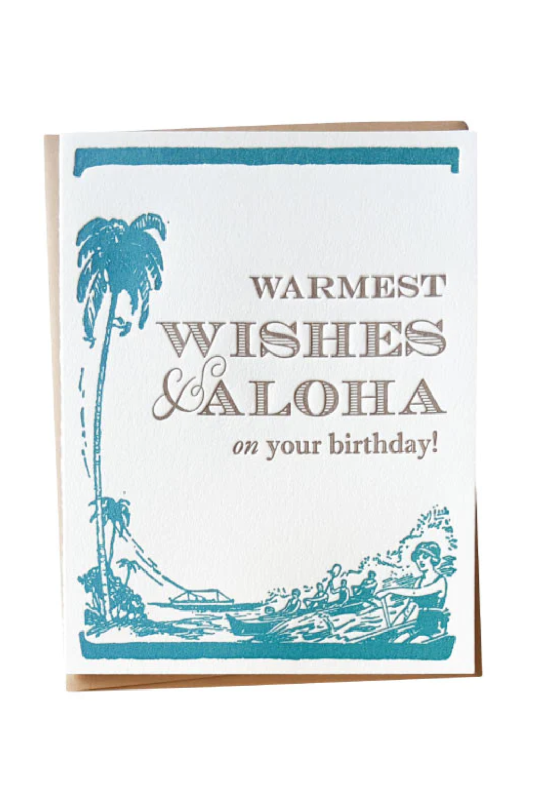 Vintage Wishes Birthday Card