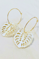 White MOP/Gold-filled