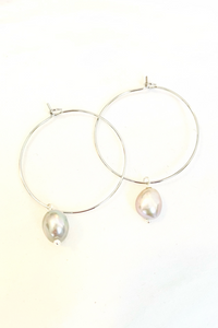 1" Mini Hoops ~ Pearl SM