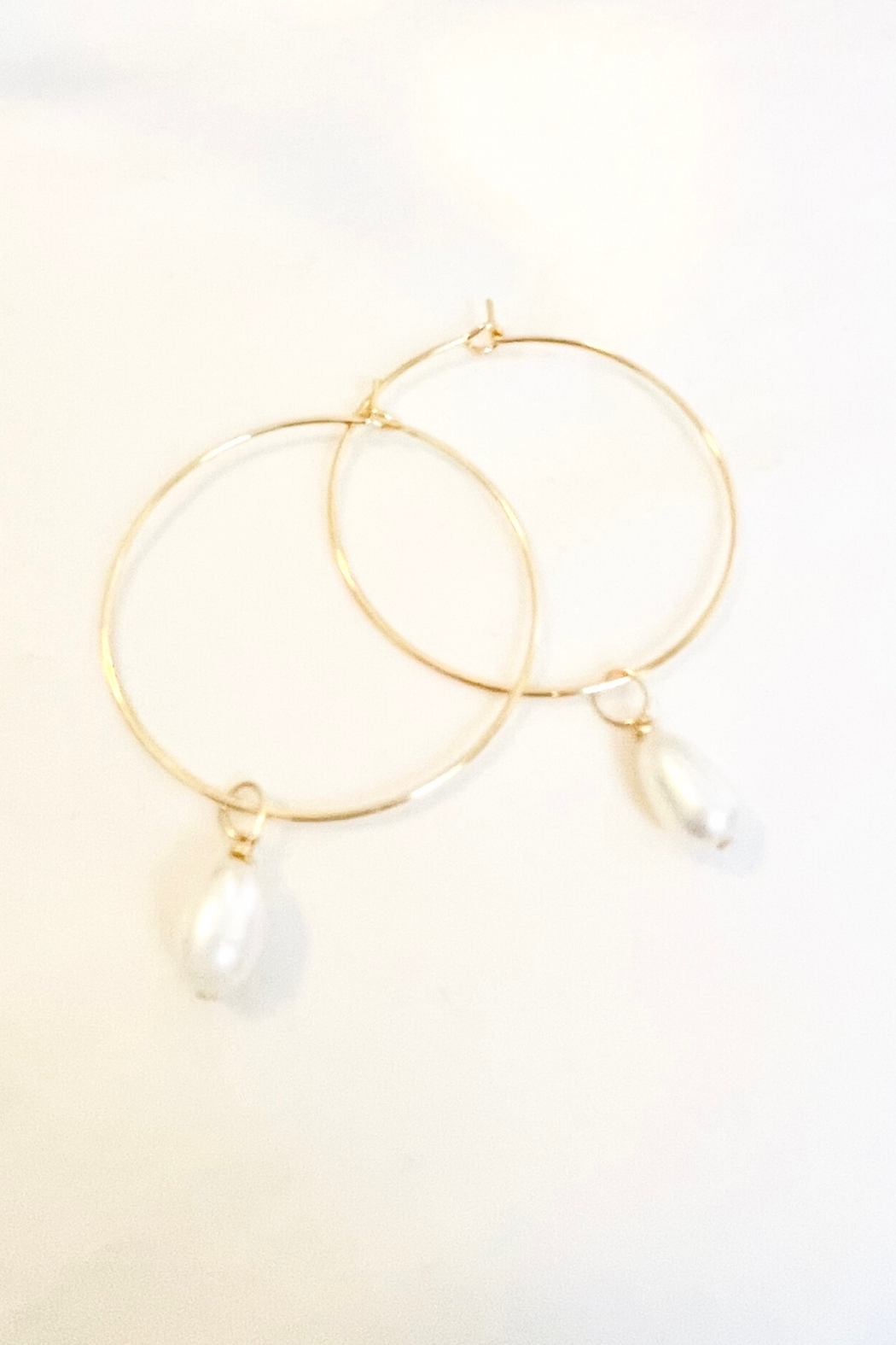 1" Mini Hoops ~ Pearl SM