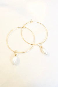 1" Mini Hoops ~ Pearl SM