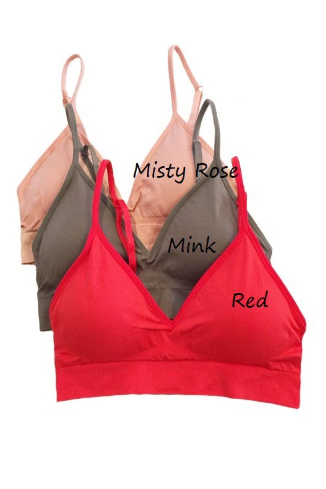 V Front Plus Bra