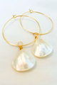 14K Gold-filled/Mother of Pearl