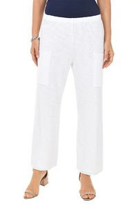 Pull-On Slub Knit Cargo Pant