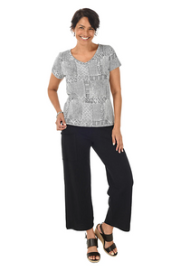 Pull-On Slub Knit Cargo Pant