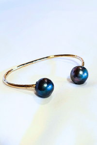 Mo'orea Tahitian Pearl Gold Cuff