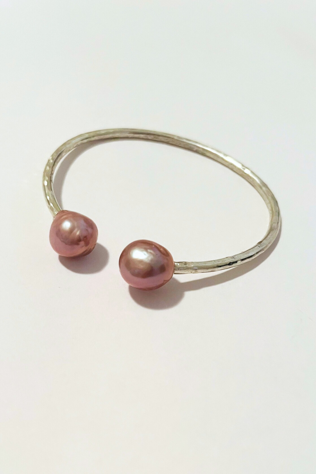 Santorini Edison Pearl Silver Cuff - MD