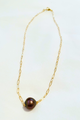 Chocolate/Gold-filled/Clip