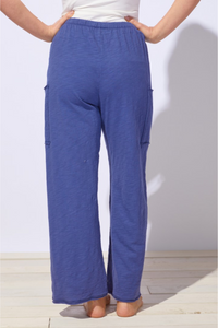 Pull-On Slub Knit Cargo Pant