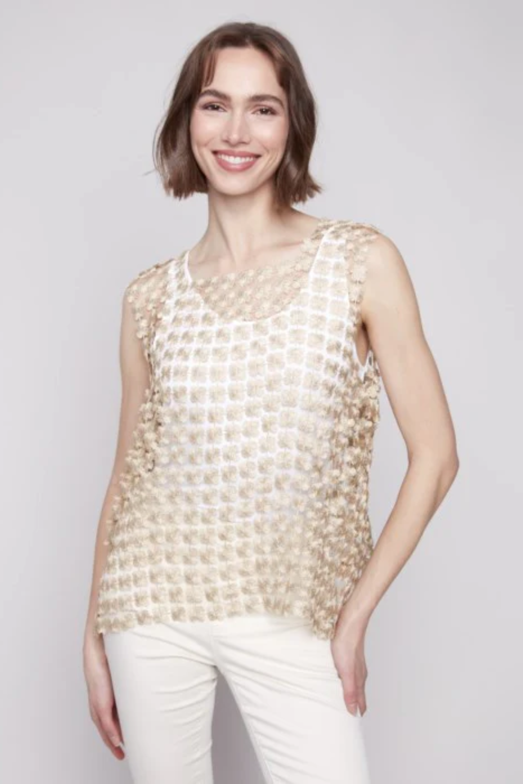 Crochet Sleeveless Top