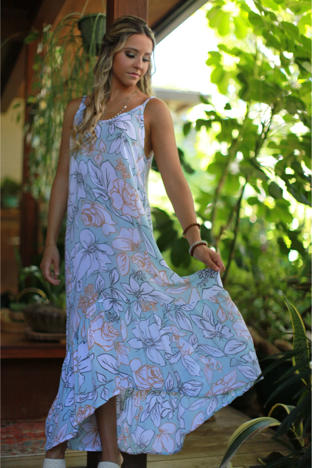 The Claudia Dress - Flora