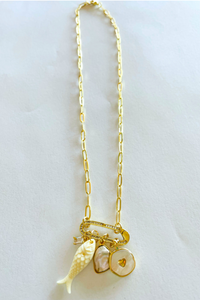Tide Charm Necklace