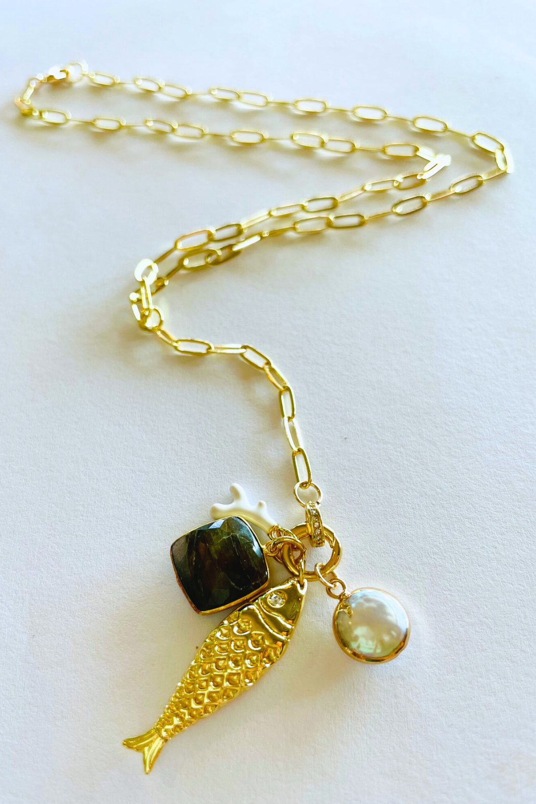 Tide Charm Necklace
