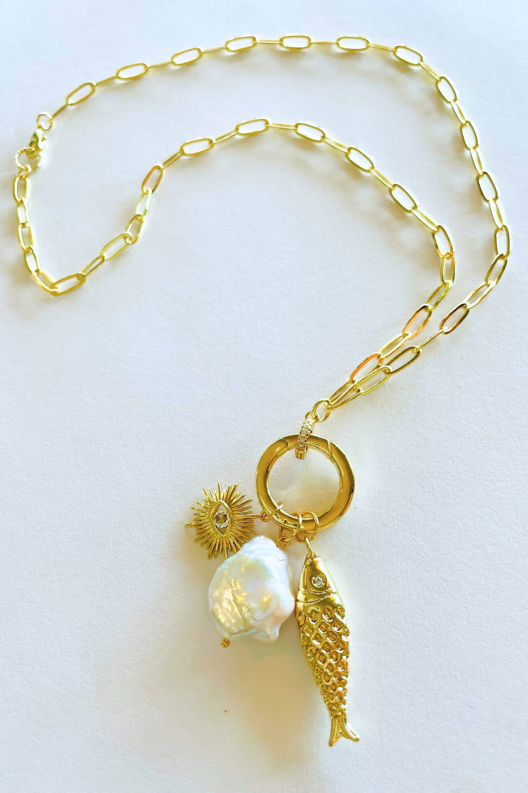 Tide Charm Necklace