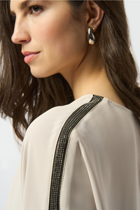 Recycled Soft Twill Boxy Top