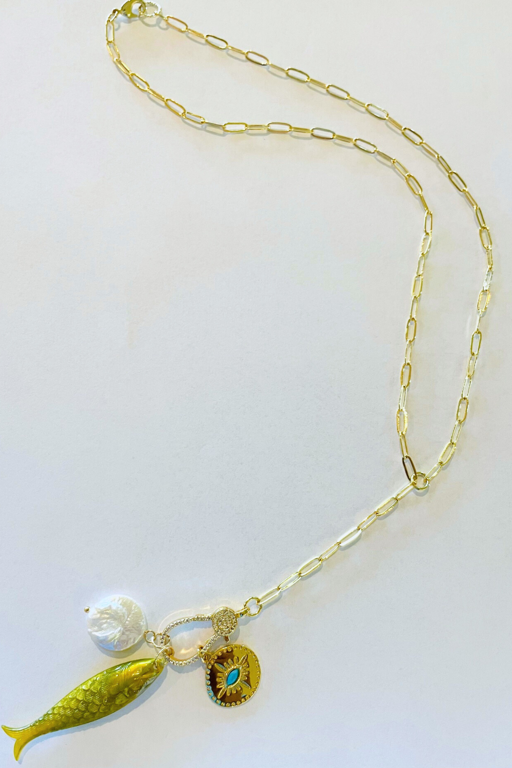 Tide Charm Necklace