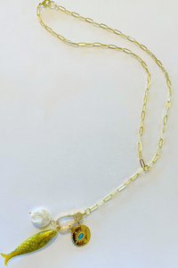 Tide Charm Necklace