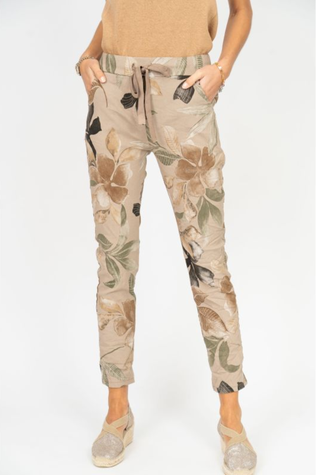 Flower Print Jegging