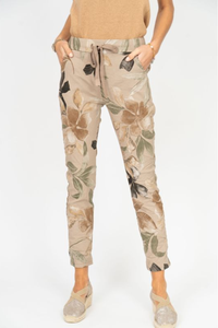 Flower Print Jegging