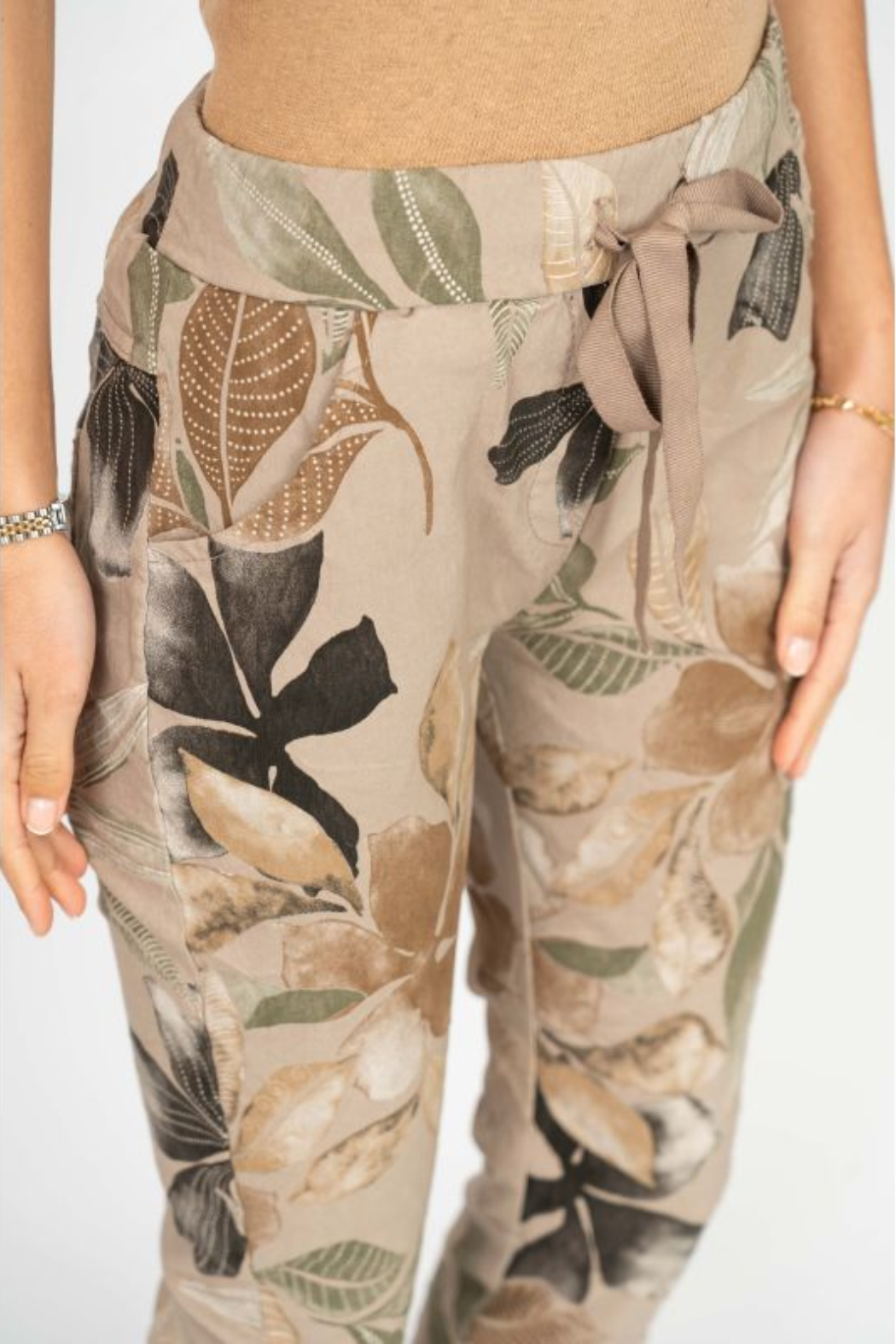 Flower Print Jegging
