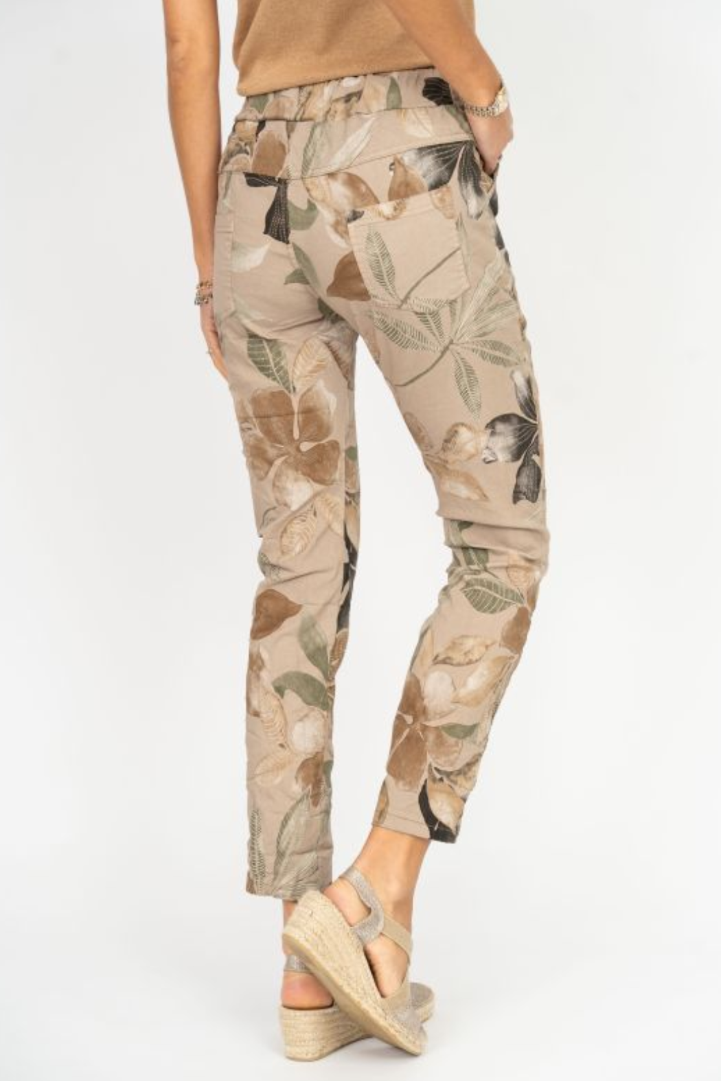 Flower Print Jegging