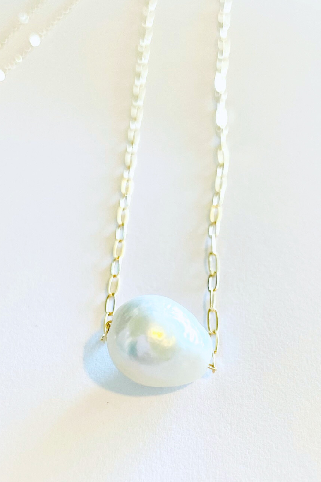Baroque Edison Large Pearl Necklace