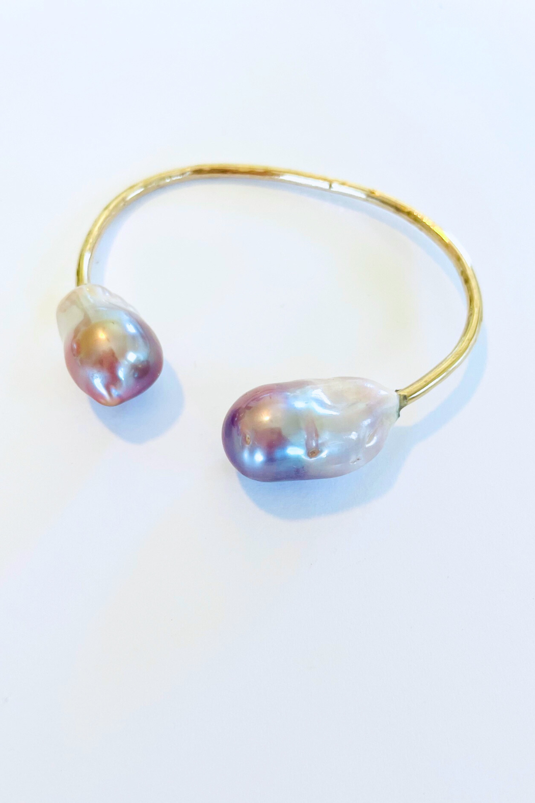 Flameball Baroque Pearl Cuff