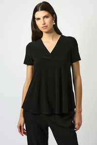 Silky Knit Flared Top