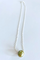 Pistacio Green/Sterling Silver