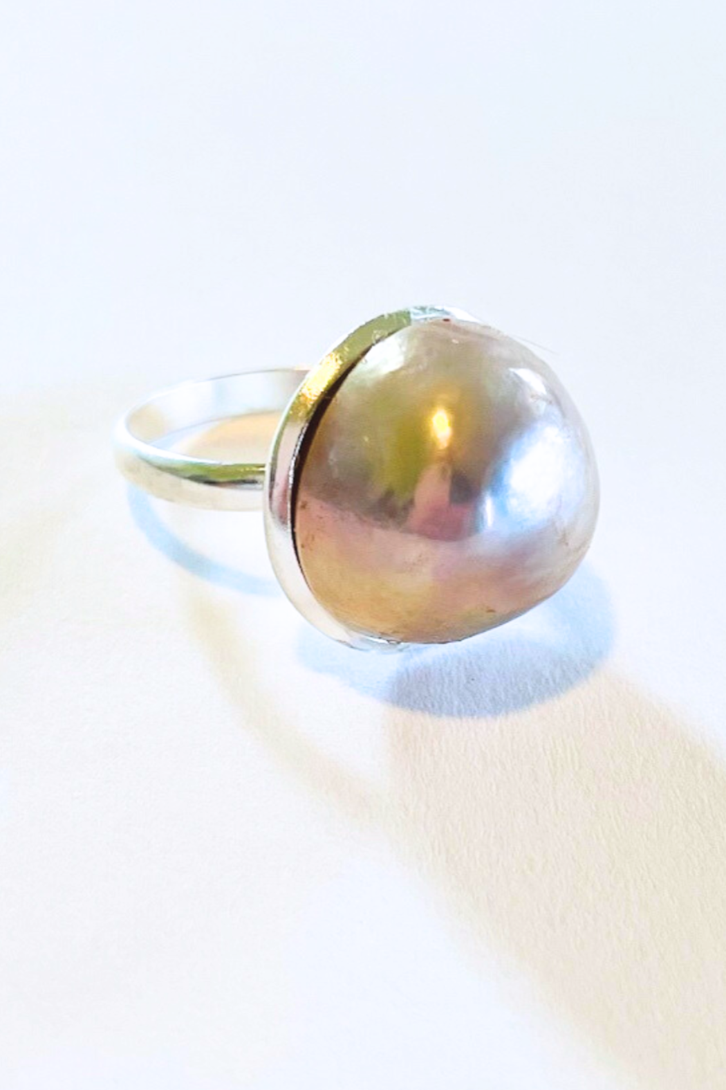 Silver Tide Sculpted Ring