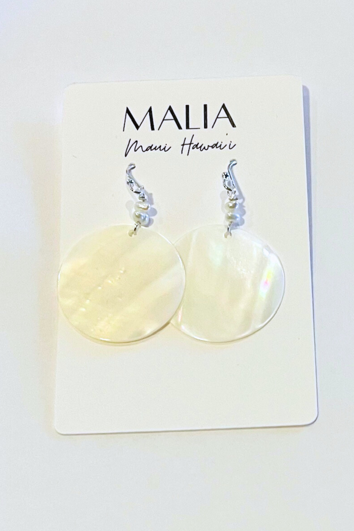 Tide Disc Earrings