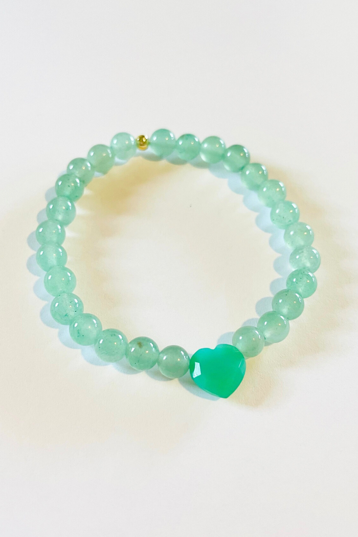Heart Gem Bracelet