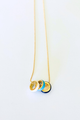 Aqua Hues/Gold-filled