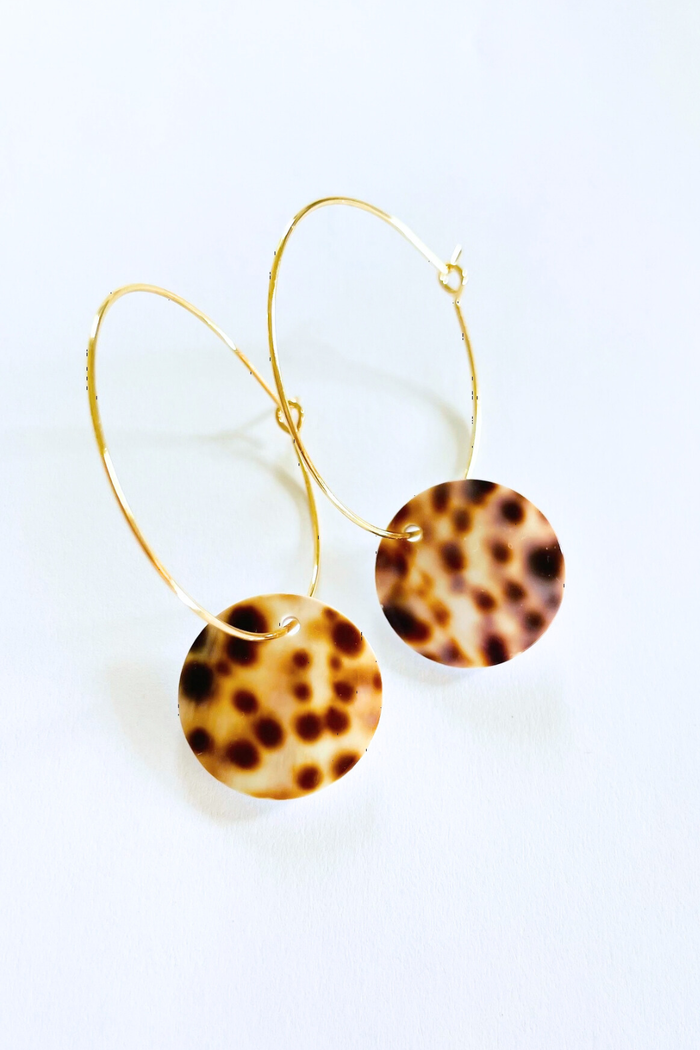Kai Cowrie Hoops