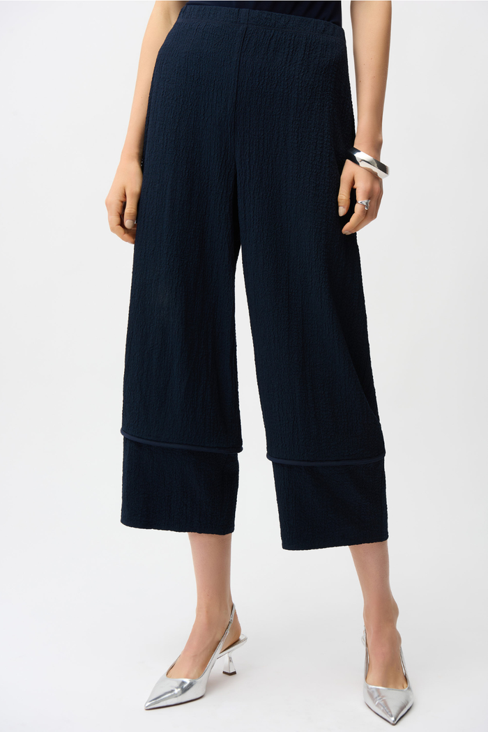 Seersucker Balloon Pull-On Pants