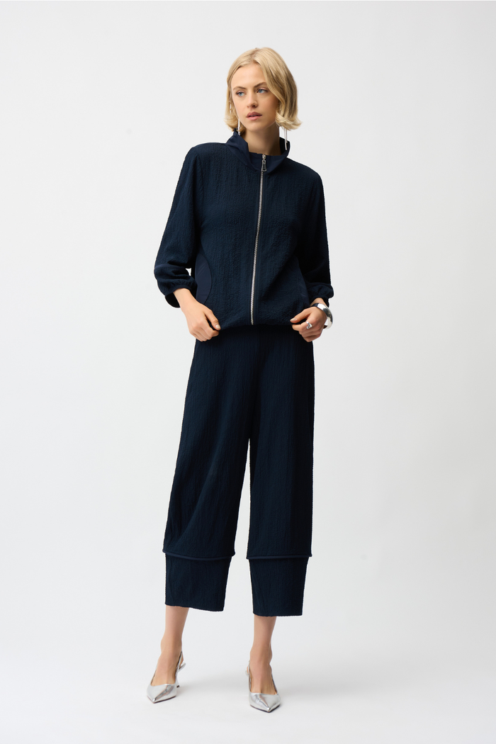 Seersucker Balloon Pull-On Pants