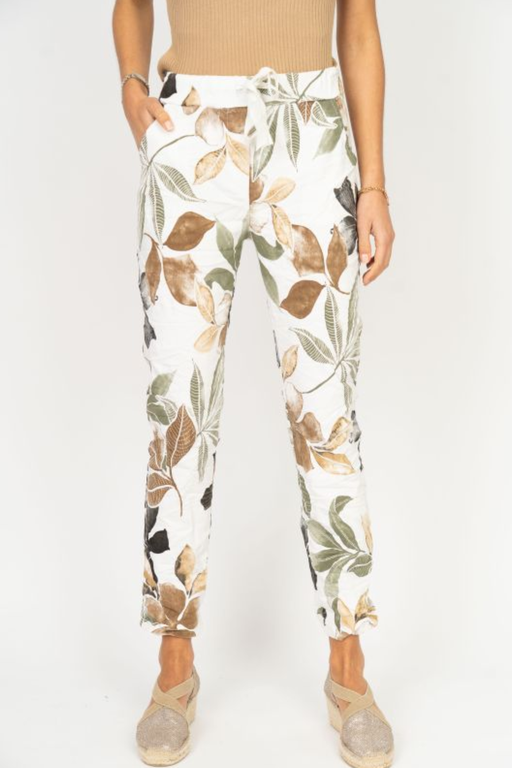 Flower Print Jegging