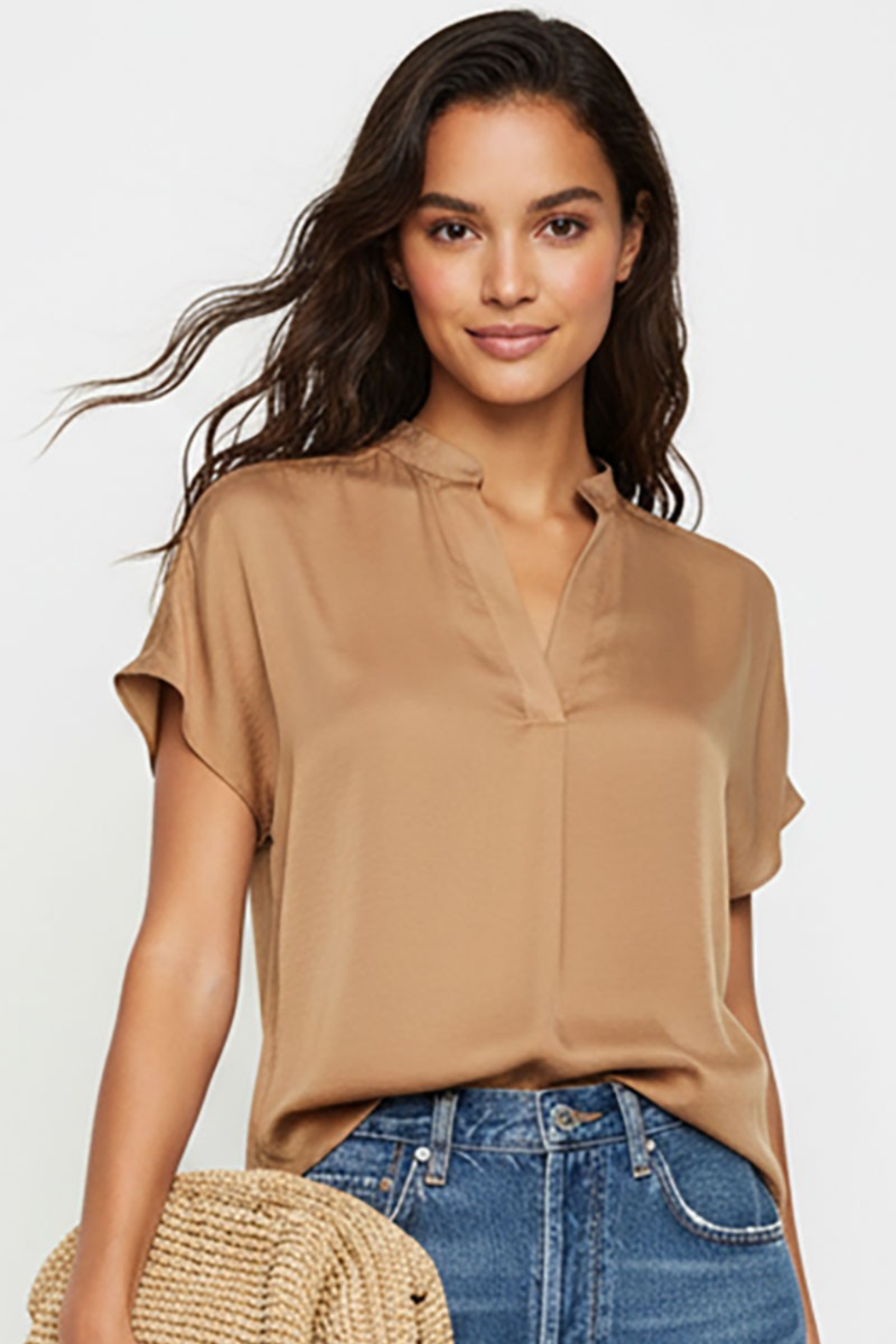 Matte Satin Blouse