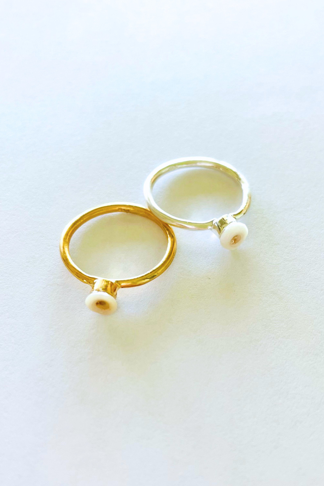 Malia Gold Puka Ring