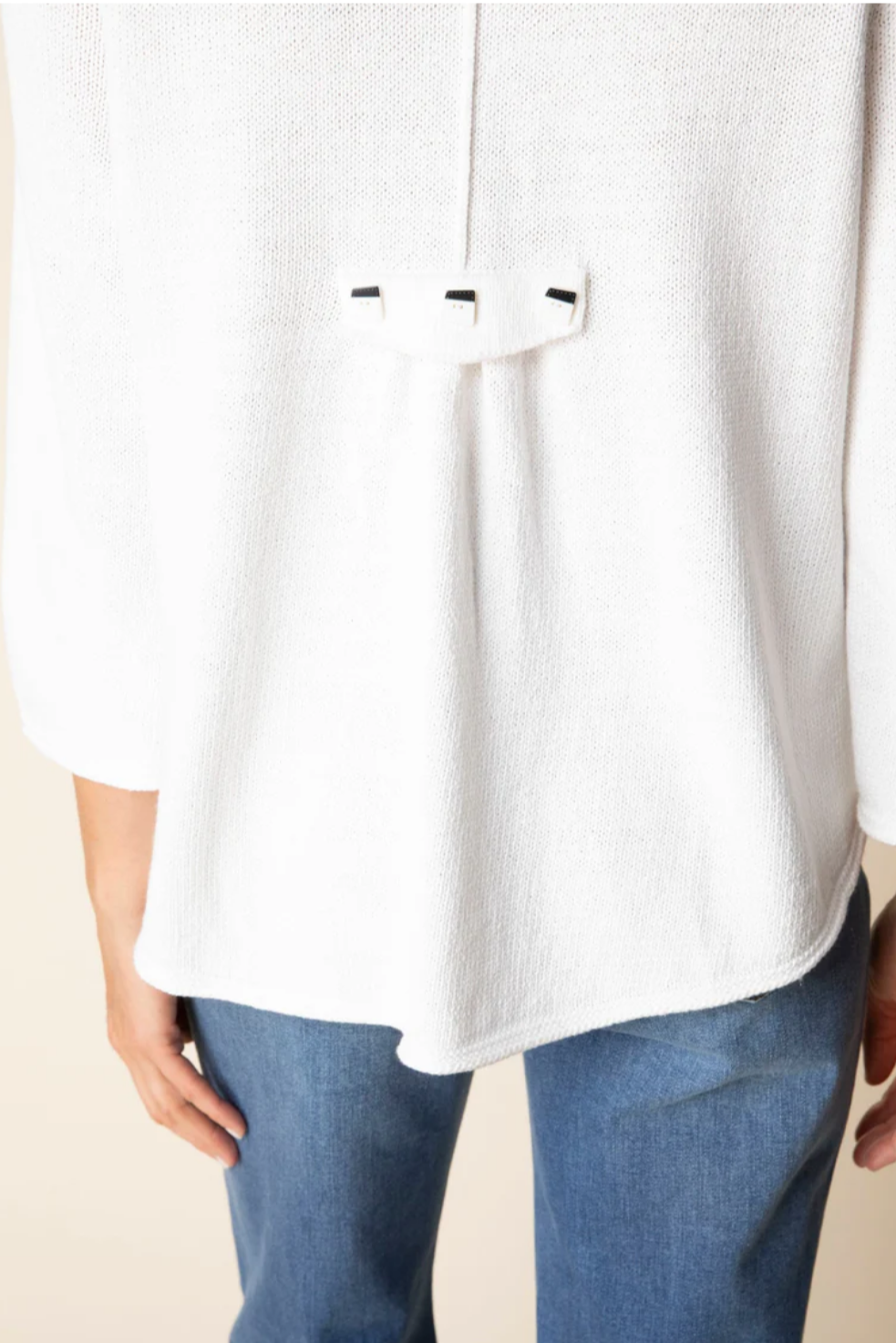 Sweater Together Pleat Back Jacket