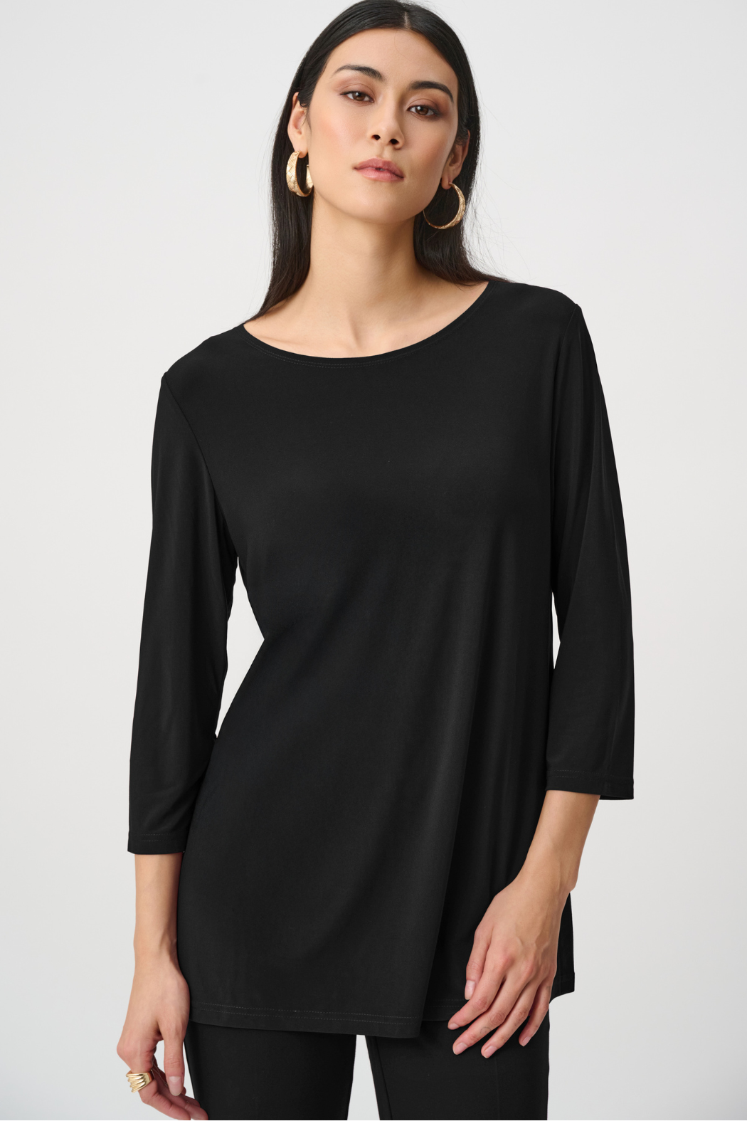 Silky Knit Straight Tunic