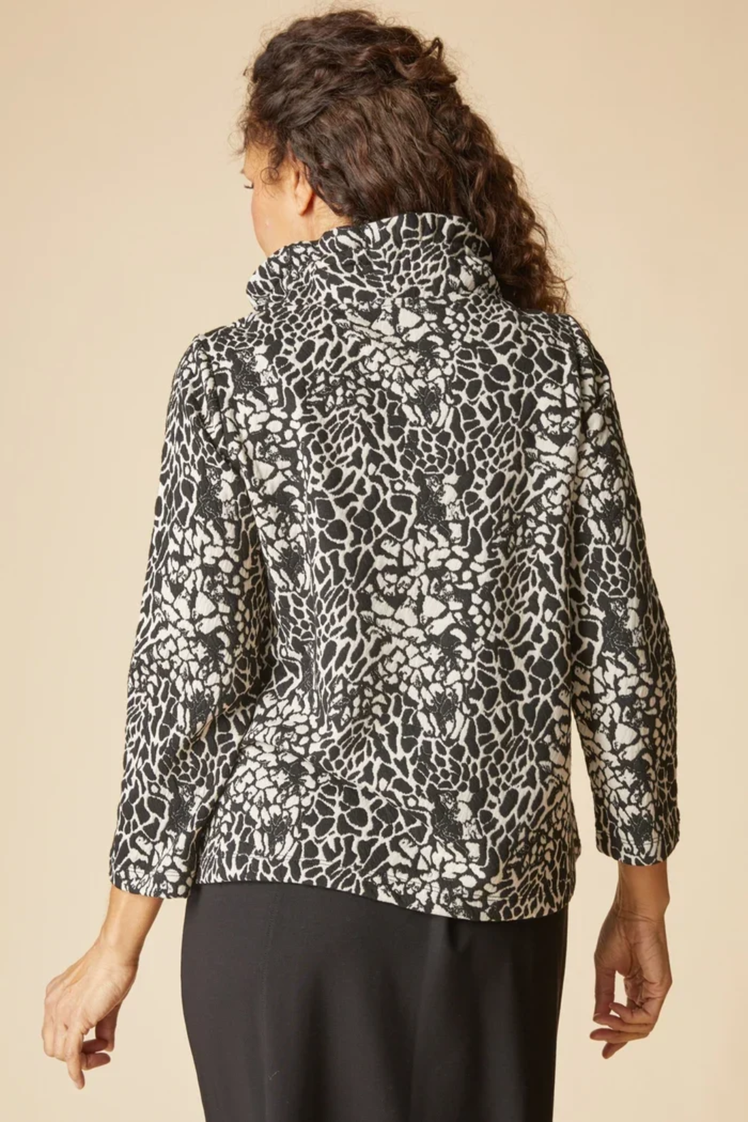 Spot-On Cowl Pullover