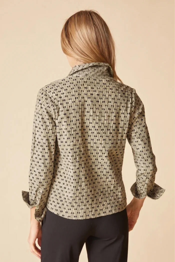 Mix & Match Geo Button Down