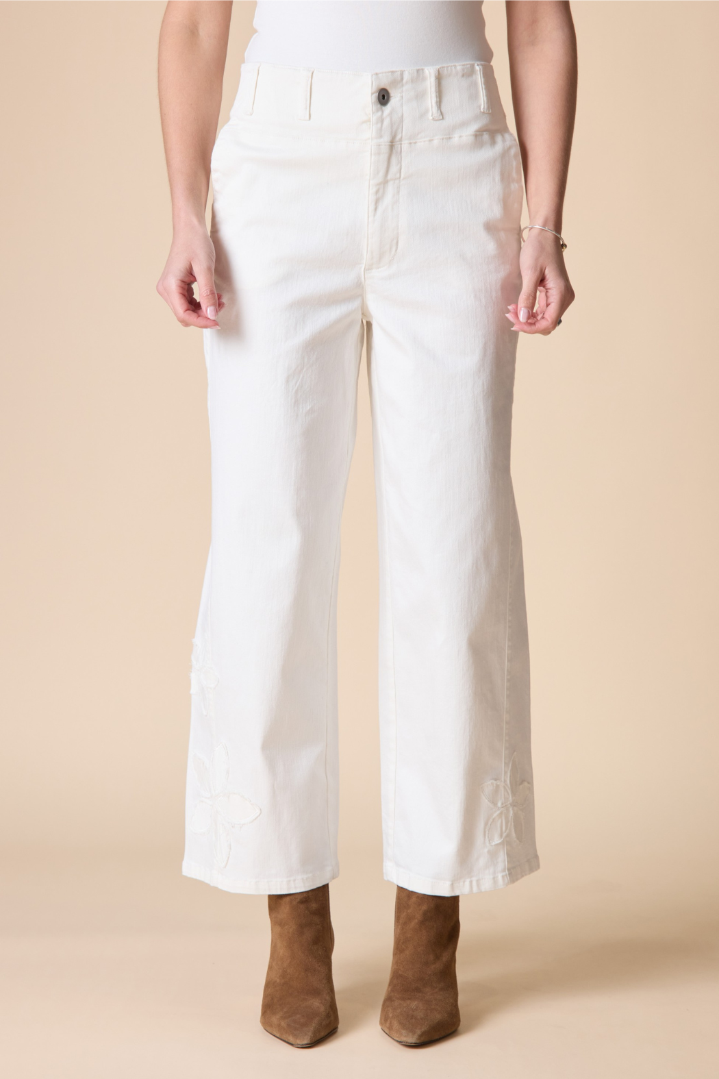 Tossed Floral Jean