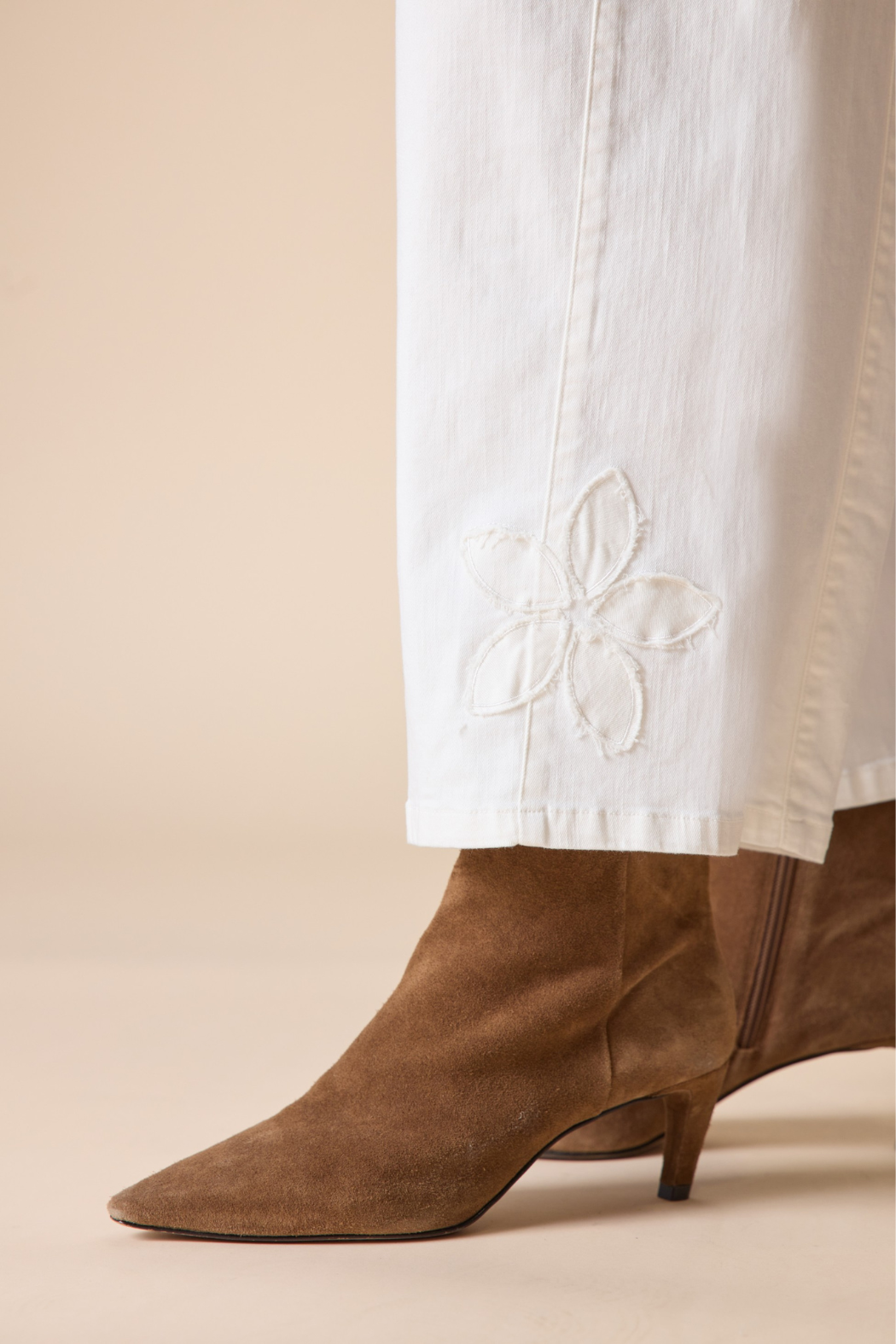 Tossed Floral Jean