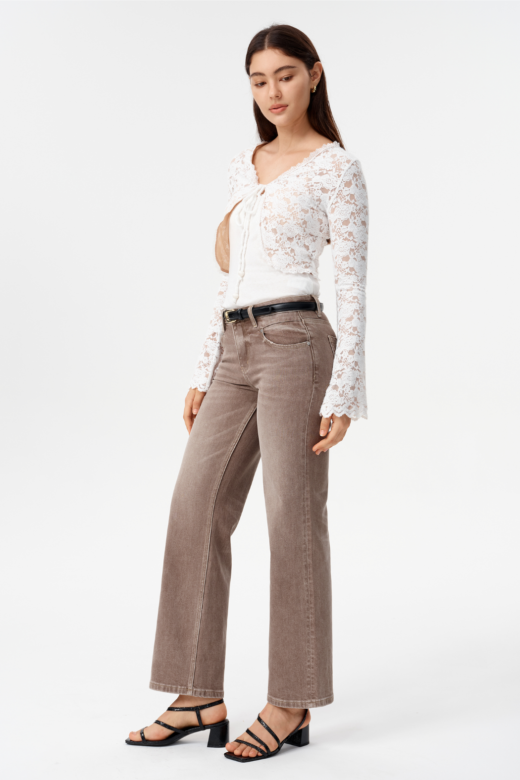 Briar Mid Rise Straight Leg Jeans